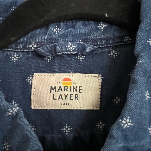 Marine Layer Shirt Size Small - Picture 7 of 9